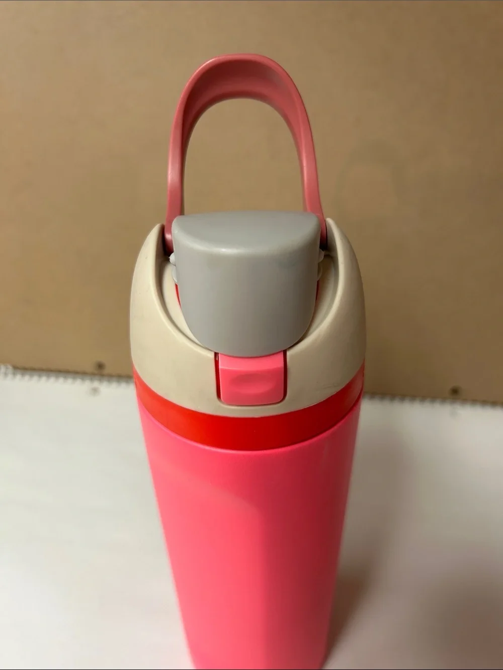 Owala Hot Pink Insulated Bottle with Carry Handle